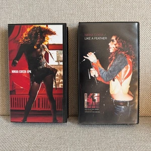 Nikka Costa VHS Promo Lot EPK/Like A Feather Virgin 2001 - Picture 1 of 4