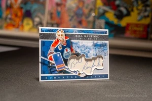 Bill Ranford Edmonton Oilers Expansion Era Signature Cut Card - Autographed - Picture 1 of 2