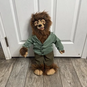 Vintage 1999 Universal Studios Stuffins Monsters Wolfman groß 22 Zoll Plüsch-Werwolf - Bild 1 von 7