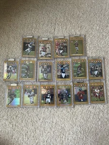 16 Card Lot- 2008 Topps Chrome Gold Refractors /199 Football - Picture 1 of 1