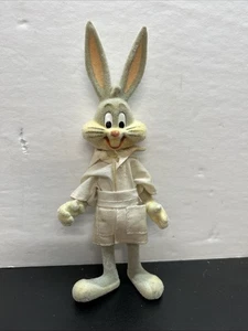 Vintage Bugs Bunny Flocked 6” figure standing- R5 - Picture 1 of 3
