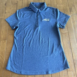 NWT Under Armour ACC Fitted Blue Polo Size Women's Medium - Picture 1 of 5