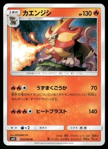2019 Light Played Pokemon Pyroar 015/095 Alter Genesis SM12 Japanese - Picture 1 of 2