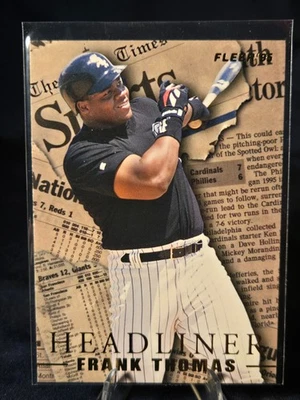 Fleer Update Headliners 1995 Frank Thomas #18 de 20 ¡¡Como nuevo!!! Foto 1 de 2
