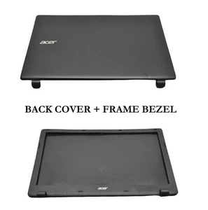LCD Backcover Rahmen Blende Acer Aspire E5-511 E5-521 E5-531 E5-551 E5-571 schwarz - Bild 1 von 5