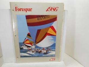 1986 FORESPAR BOATING & SAILING Accessories Sail Boat CATALOG & Price List - Picture 1 of 4