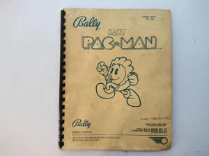 BABY PAC MAN original arcade manual - Imagen 1 de 2