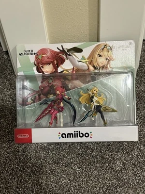 Nintendo Super Smash Bros Amiibo Xenoblade Chronicles - PYRA & MYTHRA - Selado - Imagem 1 de 4