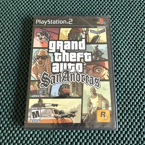 Grand Theft Auto San Andreas (Sony PlayStation 2, 2004) **NEW SEALED BLK LABEL** - Picture 1 of 10
