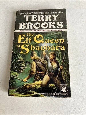 Terry Brooks The Elf Queen Of Shannara Book 3 Heritage Of Shannara 1992 1st - Image 1 of 4
