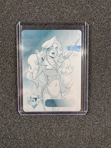 2016 Marvel Gems Dazzler #8 Cyan Printing Plate 1/1 - Picture 1 of 2