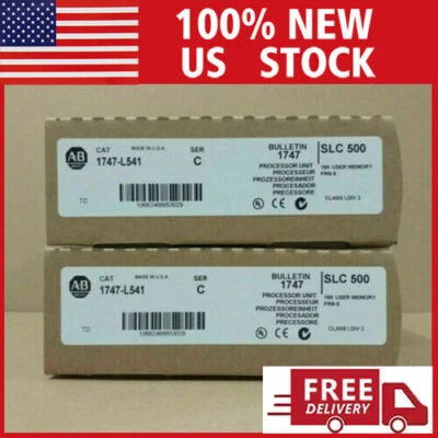 New Factory Sealed AB 1747-L541 SER C SLC 500 5/04 CPU Processor Unit 1747L541 - Image 1 of 4