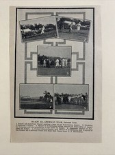 Oriental Japan Tour Tokyo Mayor of Yokohama 1908 Baseball 5X7 Picture