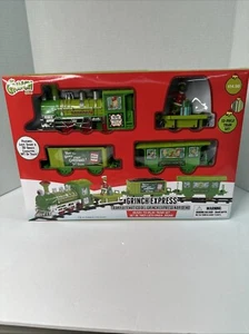 Dr. Seuss The Grinch Christmas Holiday Express Spielzug Set 12-teilig NEU 2024 - Bild 1 von 3