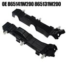 2pc For Kia Rio 12-17 Front Bumper Retainer Spacer Bracket Left Right Side Black