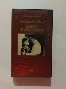 ANNA KARENINA (VHS) GRETA GARBO ,FREDRIC MARCH - Picture 1 of 2