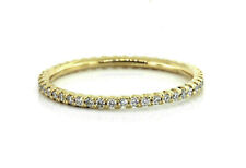0.25 CT Lady's Natural Diamond Eternity Band VS2/F 14K Yellow Gold Comfort fit