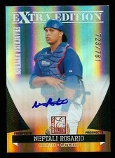 2011 Elite Extra Edition Franchise Futures Signatures #44 Neftali Rosario/781