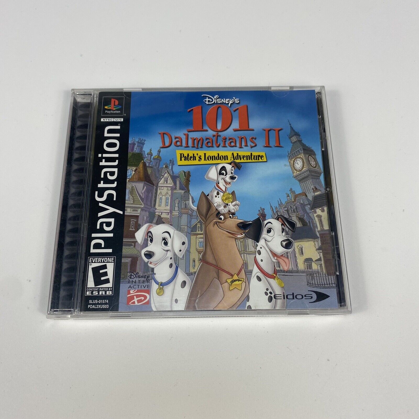 101 Dalmatians II: Patch's London Adventure PlayStation 1 PS1 Game Complete