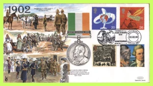G.B. 1999 Travellers Tale set on J.S.C.C official flown First Day Cover - Bild 1 von 2
