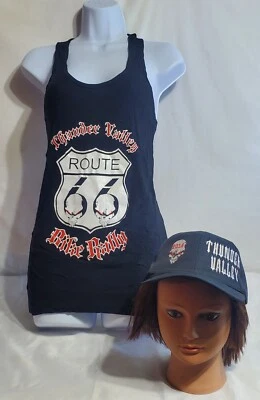Thunder Valley Bike Rally 2014 Womens Tank Top And Hat X-Large Motorcycle Wear - Image 1 of 4
