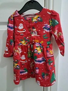 NEXT Baby Christmas Dress Cute 0-3 Months - Picture 1 of 4