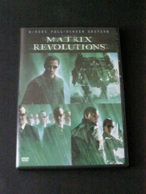 The Matrix Revolutions (DVD, 2004, 2-Disc Set) Full-Screen Edition - Image 1 of 4