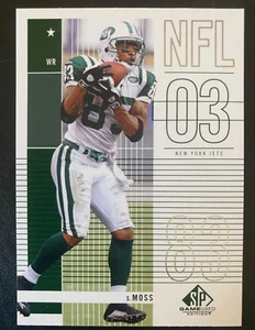Santana MOSS 2003 SP Games Used Edition Upper Deck #58 New York Jets - Picture 1 of 2