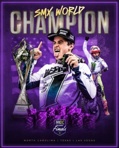 Calcomanía de pared adhesiva extraíble Haiden Deegan Super Motocross World CHAMPION - Imagen 1 de 4