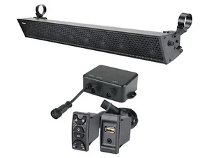 Barra de sonido amplificada NavAtlas NS35A de 35" con controlador Bluetooth NA2BT nueva - Imagen 1 de 8