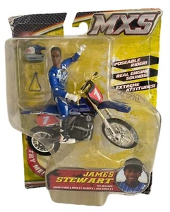 James “Bubba” Stewart Jakks Pacific MXS Action Figure Motocross Road Champs Rare - Picture 1 of 9