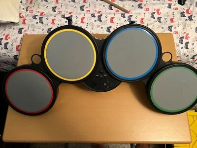 conjunto de bateria universal banda de rock (ps2/ps3/wii, sem pedal) - Imagem 1 de 4