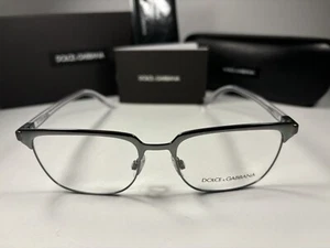 NUEVO EN CAJA Gafas Dolce & Gabbana 1302 04 Monturas Transparentes y Gunmetal 53/17/140 - Imagen 1 de 8
