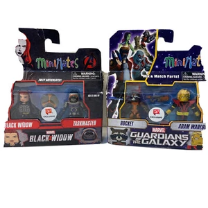 Minimates Rocket-Adam Warlock set Guardians Of The Galaxy and black widow-Taskma - Picture 1 of 6
