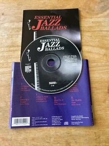 Essential Jazz Ballads (CD 1998) Sarah Vaughan Ella Fitzgerald Disc & Inlay Only - Picture 1 of 6