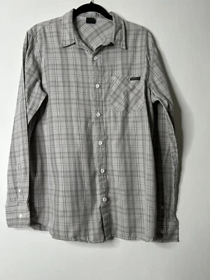 Camisa a Cuadros Oakley Hombre Talla M Manga Larga Botón Frontal Foto 1 de 4