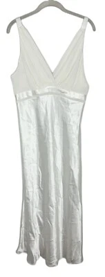 Jones New York Intimates Vestido de Novia Sin Mangas Camisón Blanco Lencería Talla Grande Nuevo Foto 1 de 4