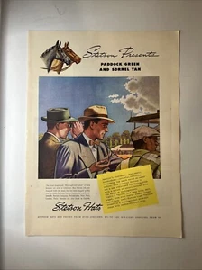 Vintage 1938 Original Magazine Stetson Hats Print Ad - Picture 1 of 4