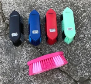 Perry Equestrian 40mm Bristle Grooming Colourful Dandy Brushes Horse Pony D1 - Picture 1 of 14