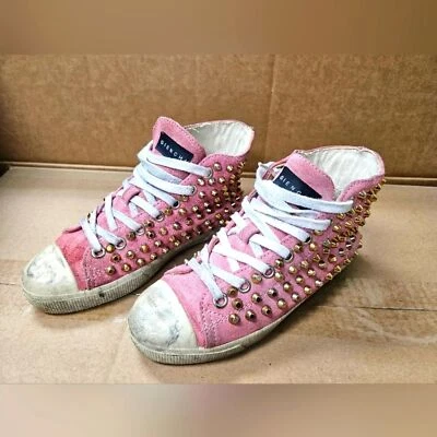 Metal Gienchi SUEDE TRAINERS - Image 1 of 4