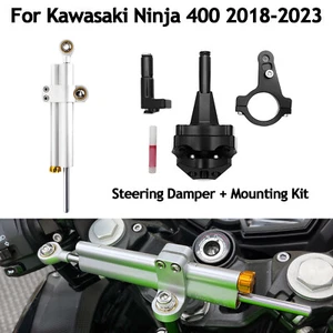 Lenkungsdämpfer Montagewinkel Für Kawasaki Ninja 400 2018-23 Steering Damper Kit - Bild 1 von 24