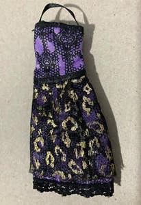 Monster High Dolls Clawdeen Wolf Scaris: City Of Frights Replacement Dress - Picture 1 of 2