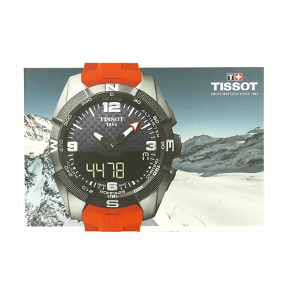 CATÁLOGO INFORMATIVO COLECCIÓN RELOJ TISSOT genuino Foto 1 de 2