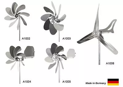 SKARAT Windräder Edelstahl - verschiedene Typen u. Zubehör - kostenloser Versand - Bild 1 von 4