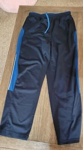 Athletic Works-Womens Blue Pants- Size M (32-34) Elastic Waist Pockets - Picture 1 of 3