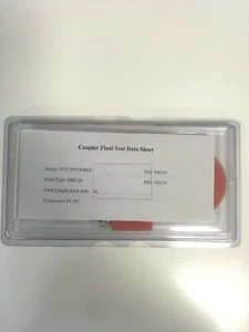 WTC35P150BSS SDO Fiber Type: SMF-28 Fiber Length (each end) 1m Connectors: FC/PC - Picture 1 of 4