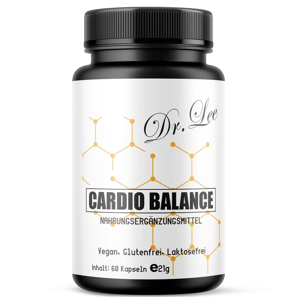 Dr. Lee™ Cardio Balance ™ 60 Vegane Kapseln Blutdruck - Stoffwechsel - Bild 1 von 1