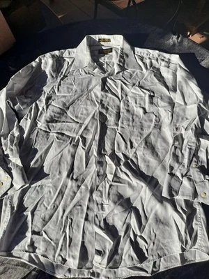 Camisa informal con botones de aguja única de colección Roberto Villini para hombre 16 1/2 Foto 1 de 3