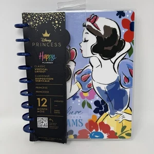 Happy Planner Snow White DREAMS Classic VERTICAL Layout 12 Mo UNDATED **READ** - Picture 1 of 16