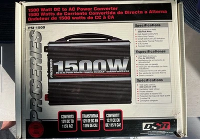 Convertidor de potencia eléctrico Schumacher PC-1500 1500 W Foto 1 de 4